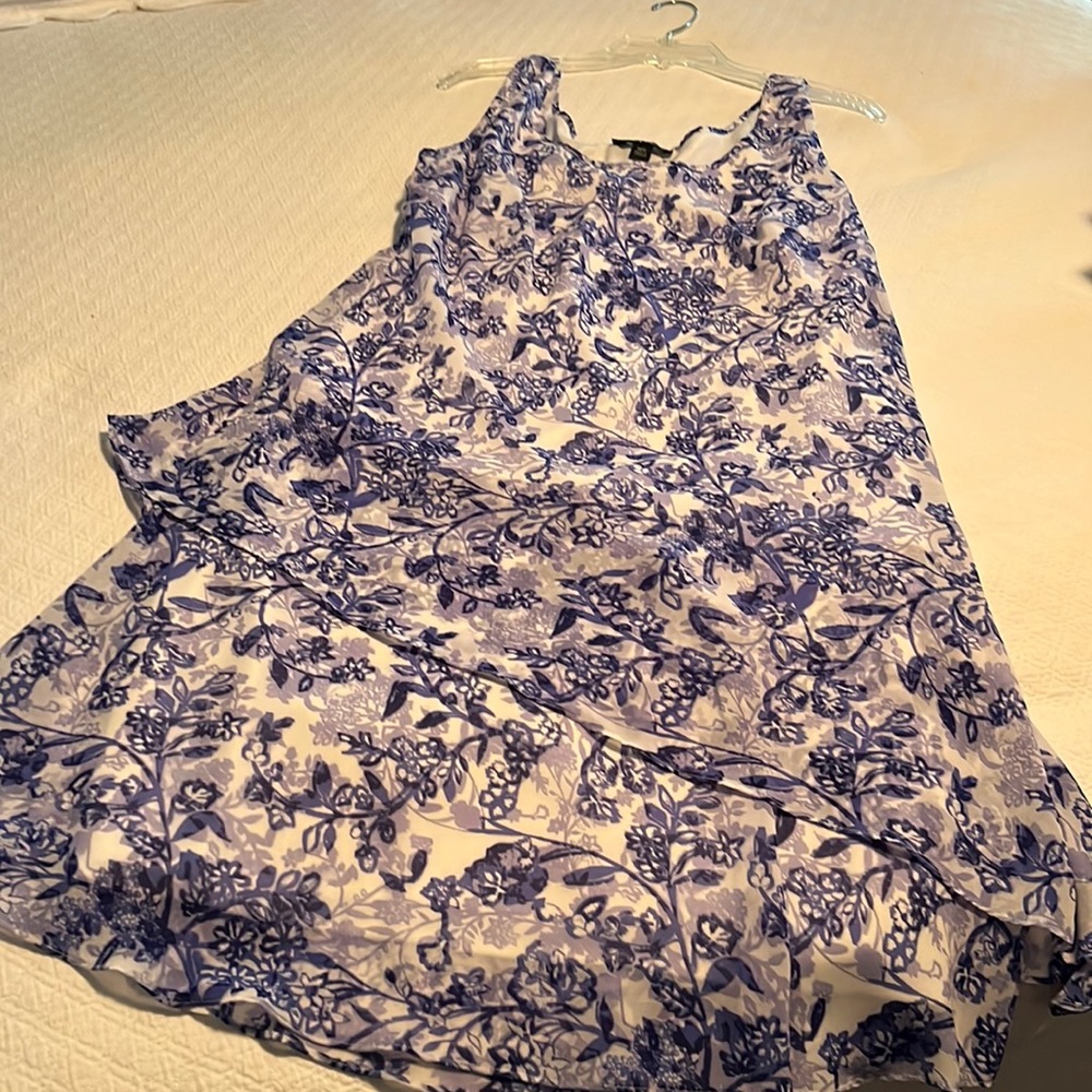 S.L. Fashions Delft Blue Sundress